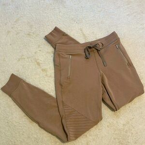 ALO Yoga Taupe Joggers Track Pants S